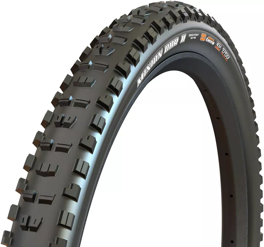 Maxxis Minion DHR II Tire - 29 x 2.6 Tubeless Folding BLK 3C MaxxTerra EXO+