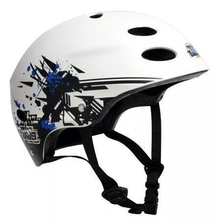 MBS Helmet – Grafstract White