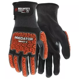 MCR Safety PD6954 Predator Mechanics A9 Cut Resistant Gloves – PD6 Tire Tread TPR