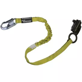 Miller 8174MLS4 Manual Stainless Steel Rope Grab with 4′ Web Lanyard