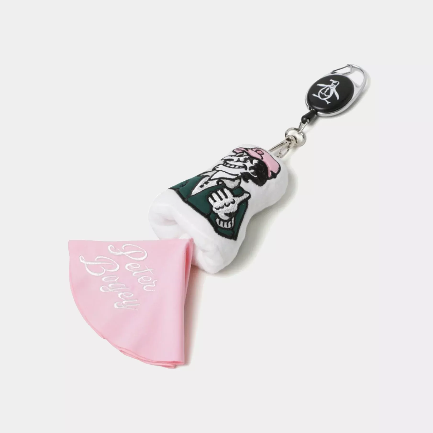 MunsingwearPeter Bogey Keyring Ball Towel – Pink