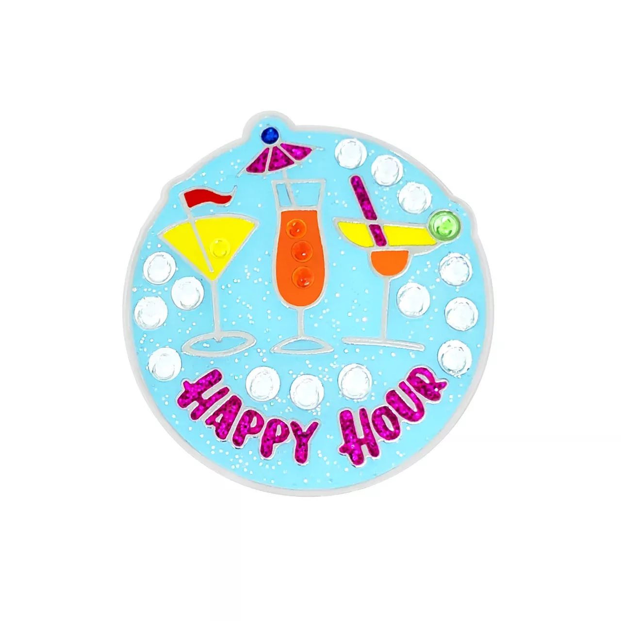 Navika Happy Hour Ball Marker and Clip Set