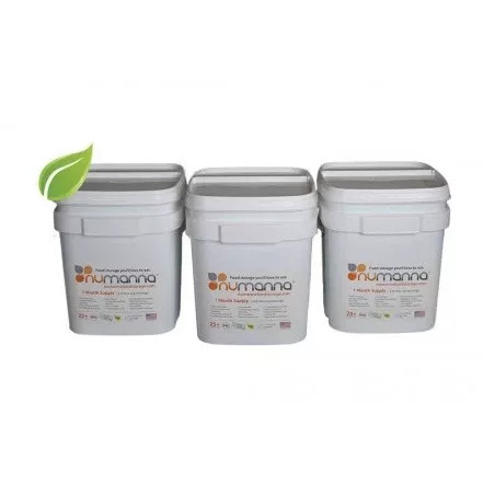 Numanna Family Pack – Gluten Free- Triple pack Food Storage