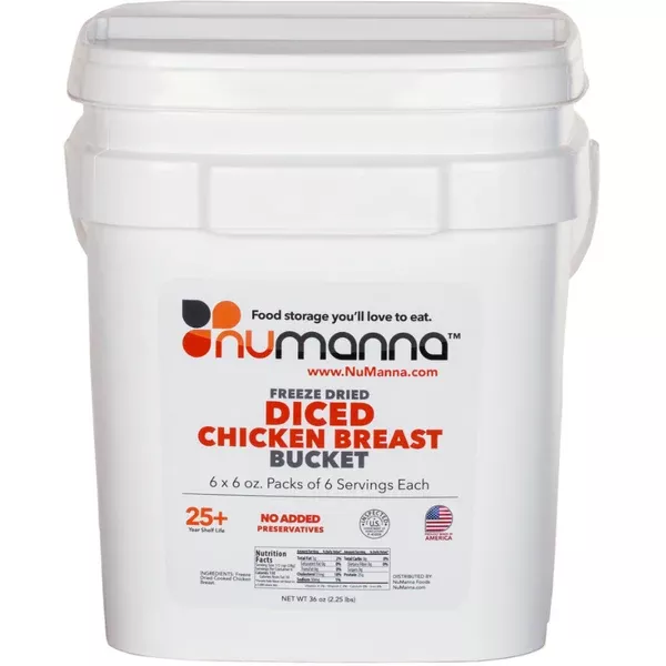 Numanna Freeze Dried Chicken Food Storage