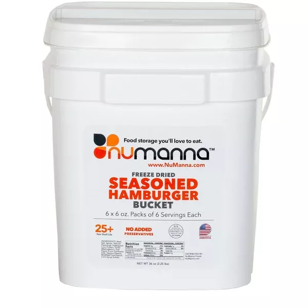 Numanna Freeze Dried Seasoned Ground Beef