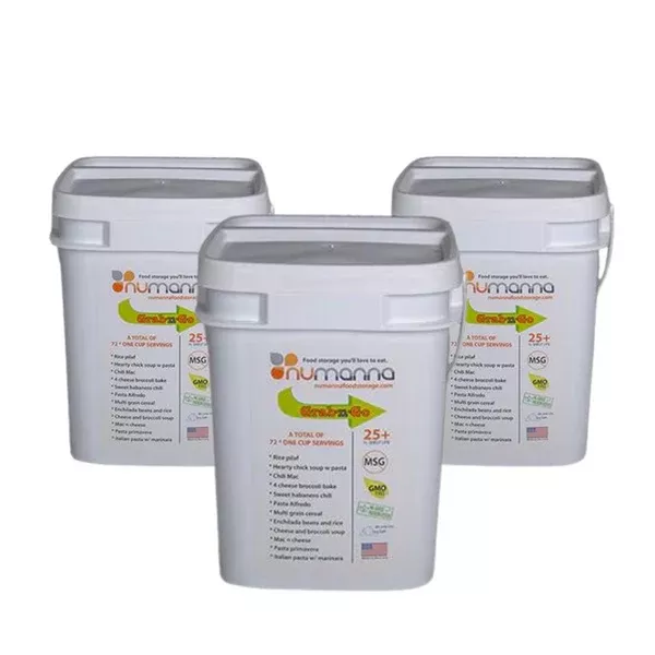 Numanna Grab-n-Go Triple Pack Freeze Dried Food
