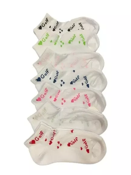 On the Tee- Cushioned Socks/ Love Golf
