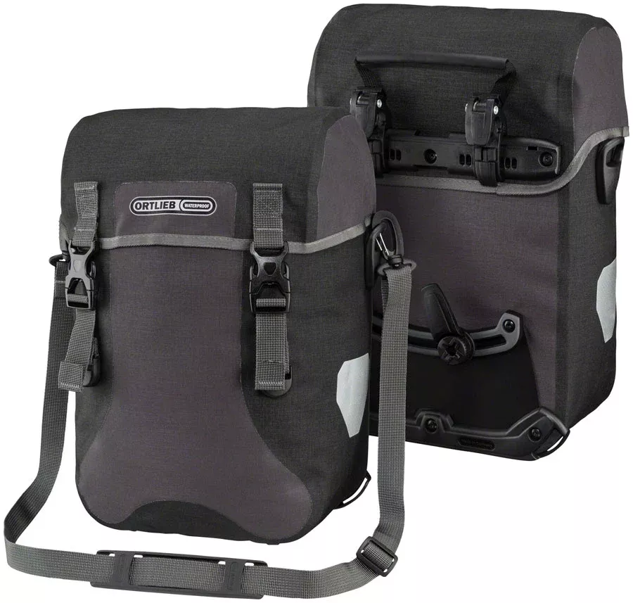 Ortlieb Sport-Packer Plus Pannier – 30L Pair Granite/Black