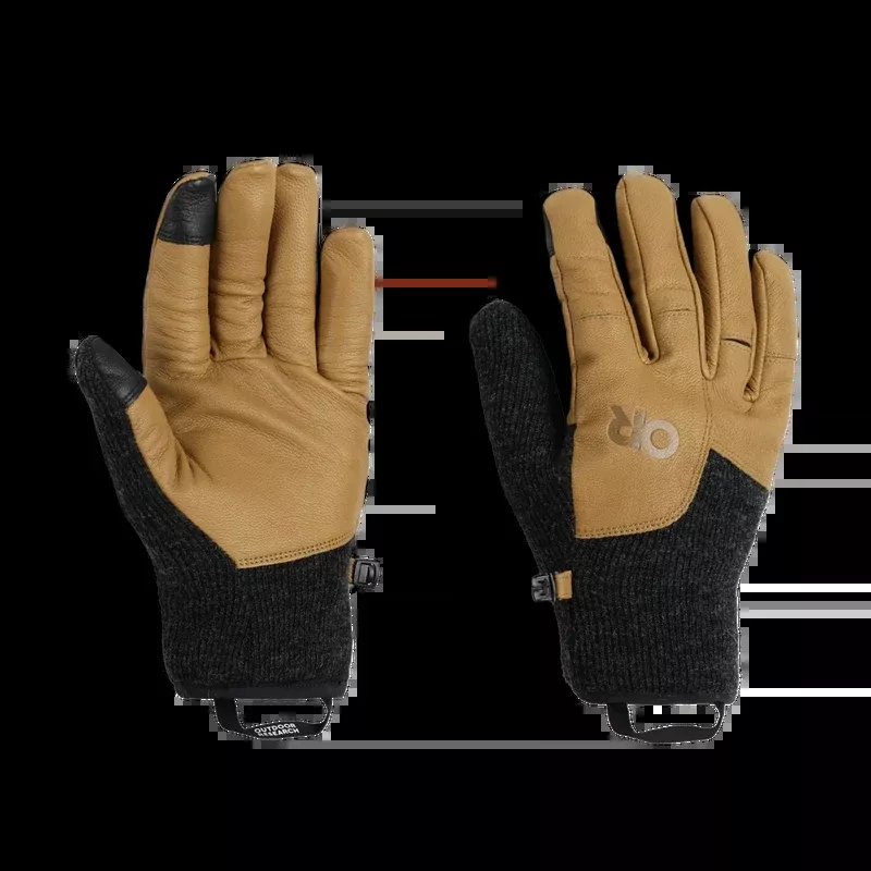 OUTDOOR RESEARCH MENS FLURRY DRIVING GLOVES