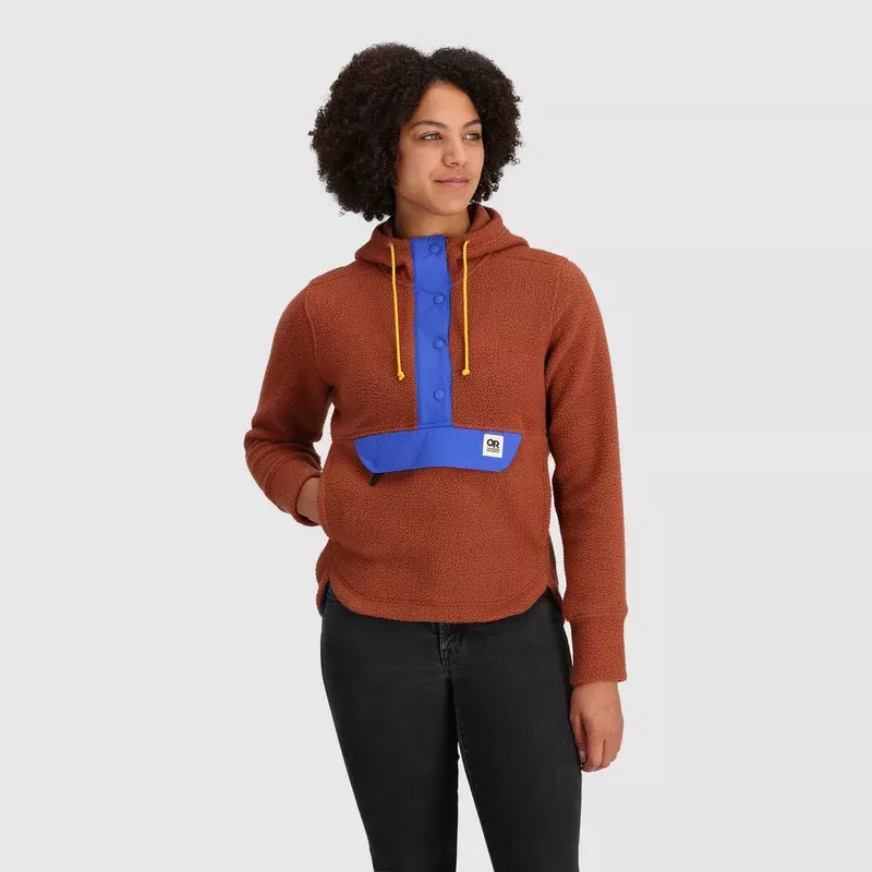 OUTDOOR RESEARCH WOMENS GRAYLAND FLEECE PULLOVER