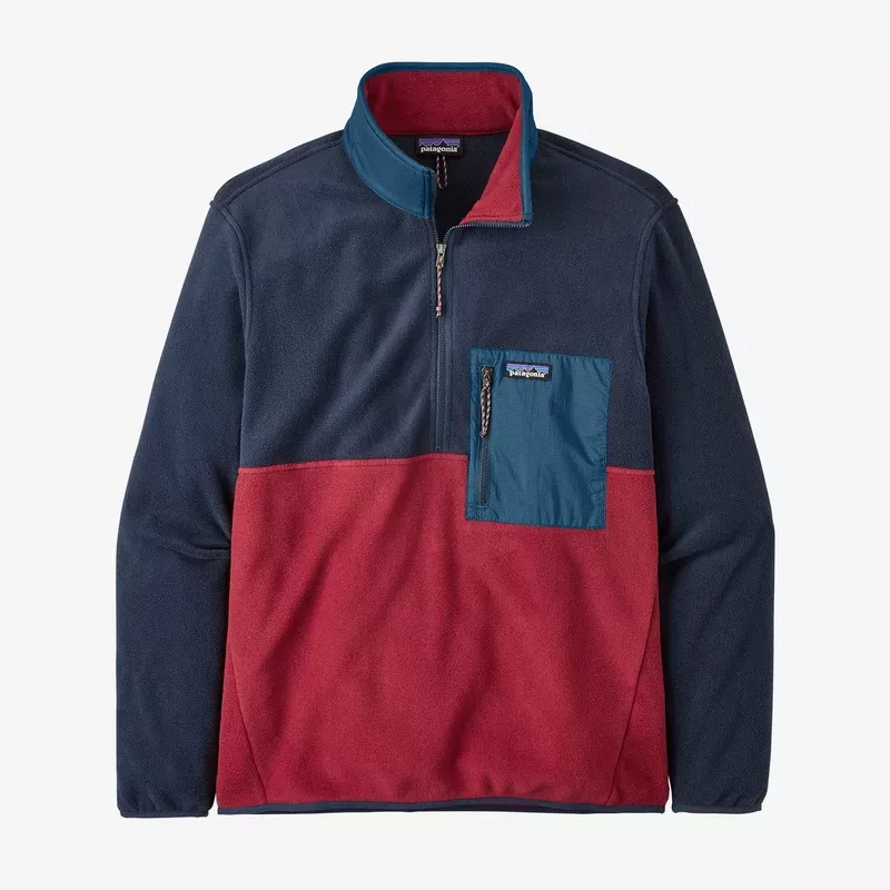 PATAGONIA MENS MICRODINI 1/2 ZIP PULLOVER