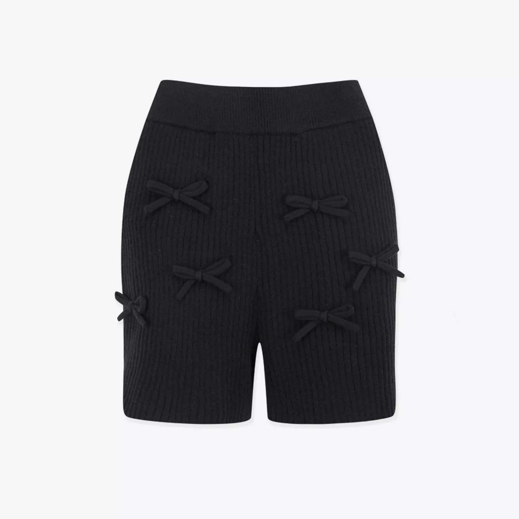 Pearly GatesWomen's Ribbon Shorts-Black