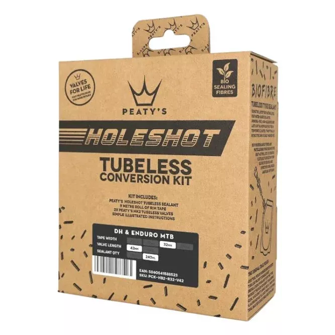 Peaty’s Holeshot Tubeless Conversion Kit (32mm) Enduro/DH