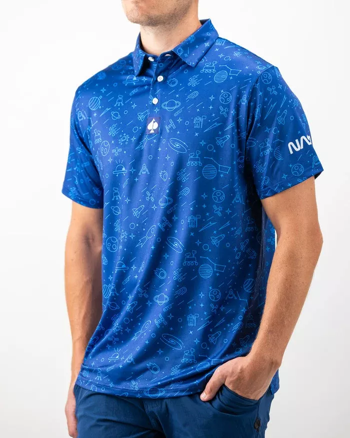 Pins and Aces Nasa Polo