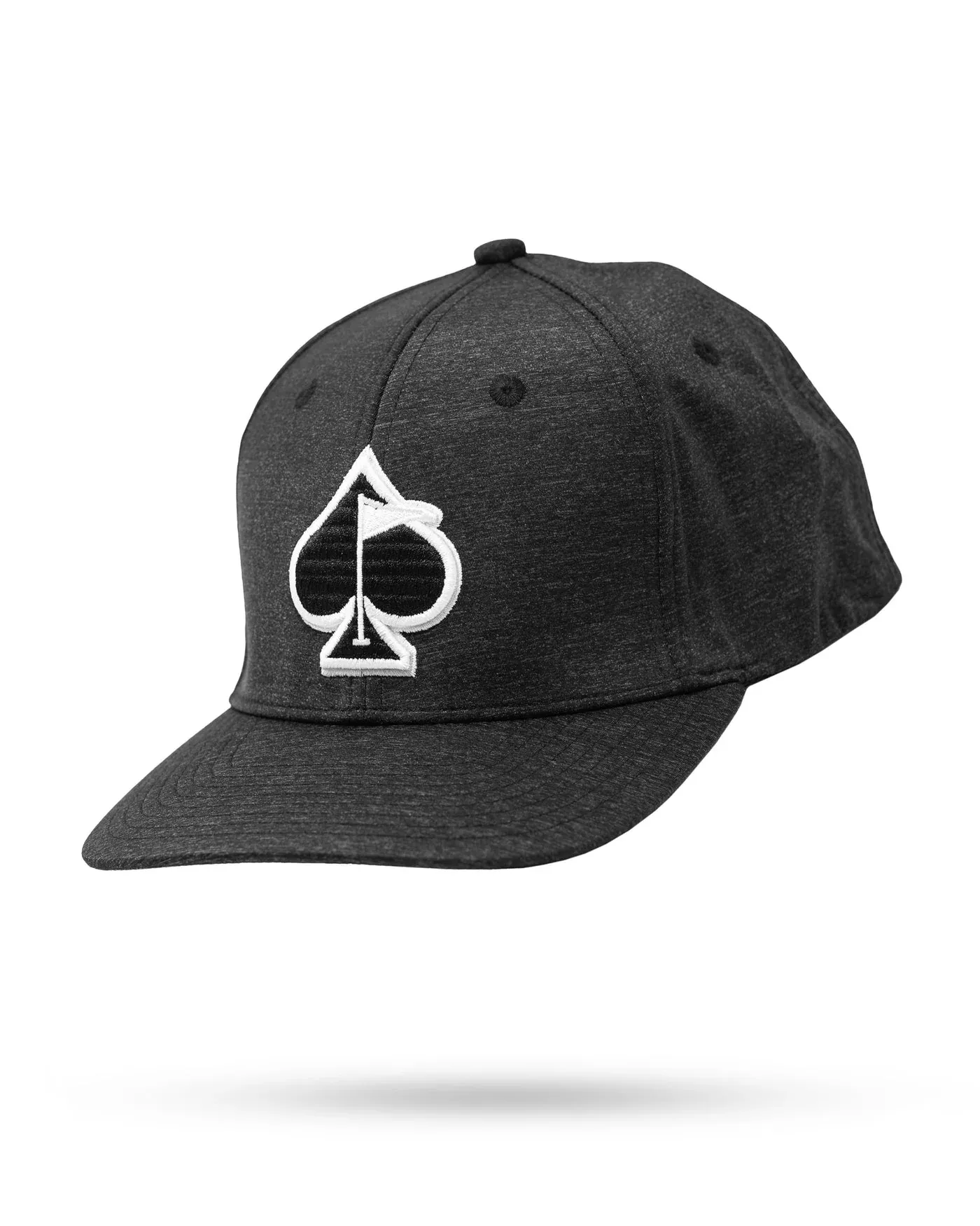 Pins and Aces Performance Spade Hat – Charcoal