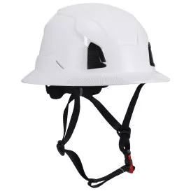 PIP 280-HP1491R-FB Traverse ANSI Type II Full Brim Safety Helmet – White
