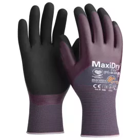 PIP 64-225 MaxiDry Elite touchscreen Nitrile Gloves – 3/4 Coated Knit Wrist