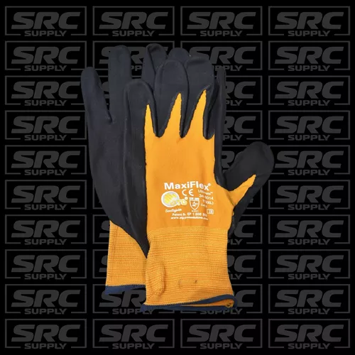 PIP- MAXIFLEX ULTIMATE™ HIVIZ SEAMLESS KNIT NYLON GLOVE W/NITRILE MODEL 34-8014