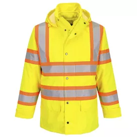 Portwest CA768 Hi-Vis X Back 5-in-1 Traffic Jacket - Yellow