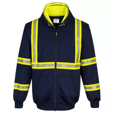 PortWest Enhanced Visibility Navy Iona Hoodie F130