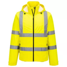 Portwest S164 Hi-Vis Lightweight Packable Jacket - Yellow/Lime
