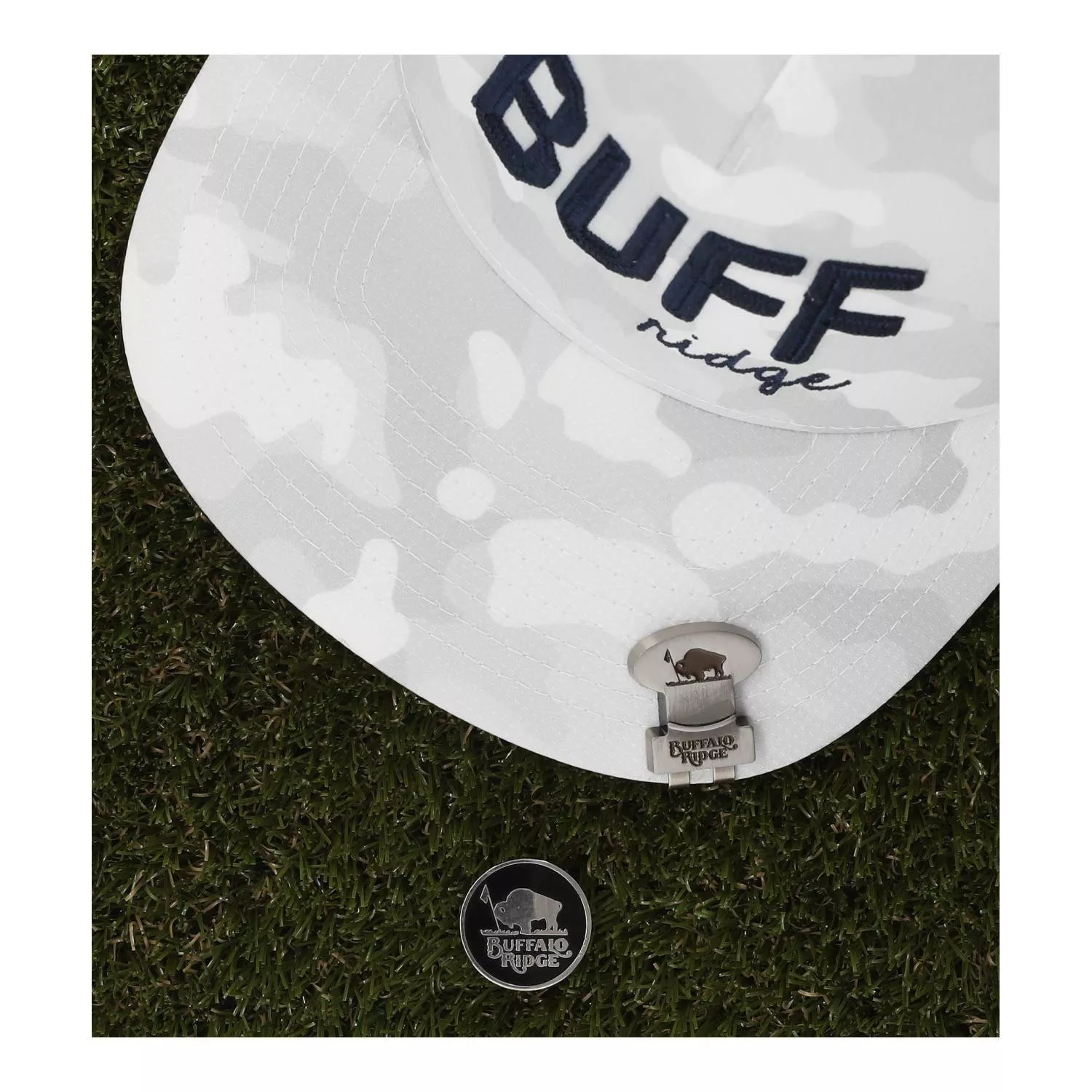 PRG AMERICAS Hat Clip w/Ball Marker- Buffalo Ridge