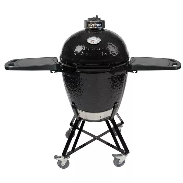 Primo PGCRC Kamado ALL-IN-ONE Round Ceramic Charcoal Grill w/ Grate Lifter