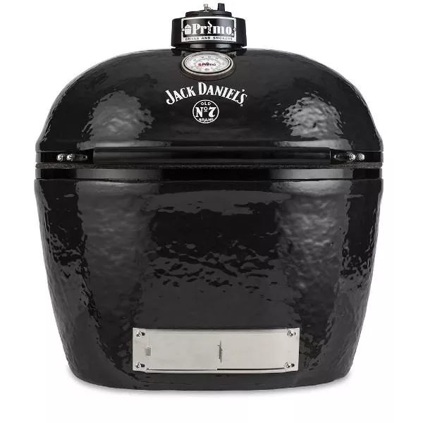 Primo PGCXLHJ JackDaniel’s XL28″ Black 400 OvalCeramic Charcoal Grill