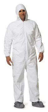 Promax Coveralls With Hood, Boots, & Elastic Wrists and Ankles (25 per case) ~ Size 4X