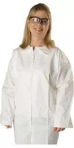 Promax Disposable Shirts With Snap Front (50 Count) ~ Size 4X
