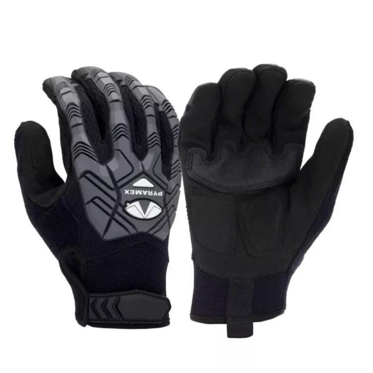 Pyramex Abrasion Resistant PVC Palm Patch Coated Utility Gloves – GL204HT