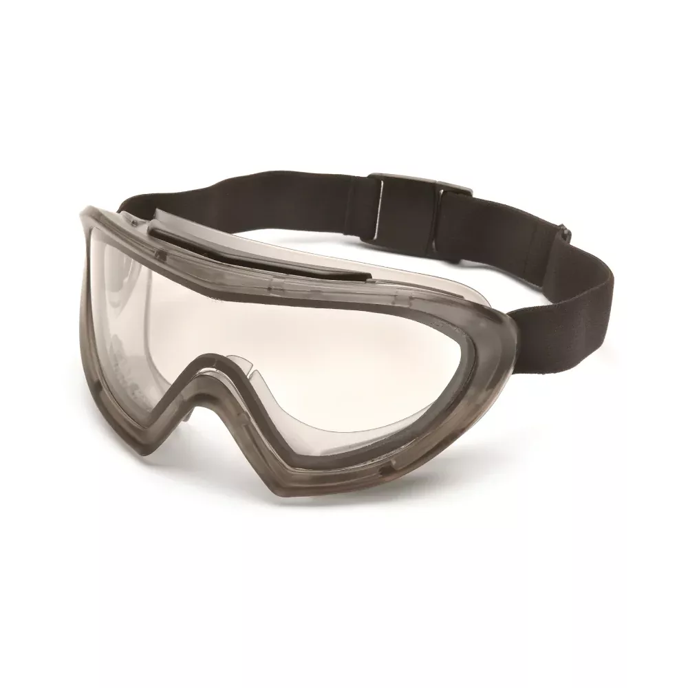 Pyramex Capstone Dual Lens Chemical And Scratch Resistant Safety Goggles – G504DT