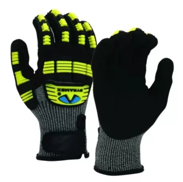 Pyramex Tear Resistant – Touchscreen ANSI Cut Level A6 Safety Cut Gloves – GL610C