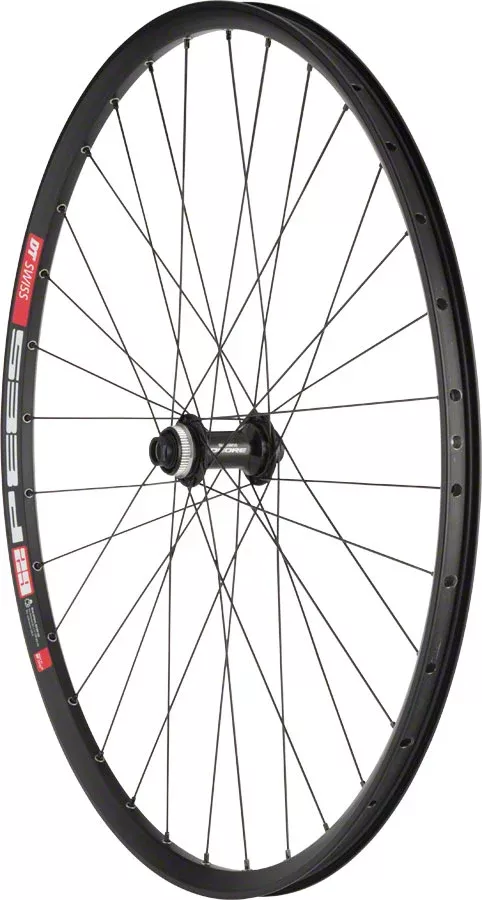 Quality Wheels Deore M610/DT E593 Front Wheel – 29″ 15 x 100mm Center-Lock BLK 32H