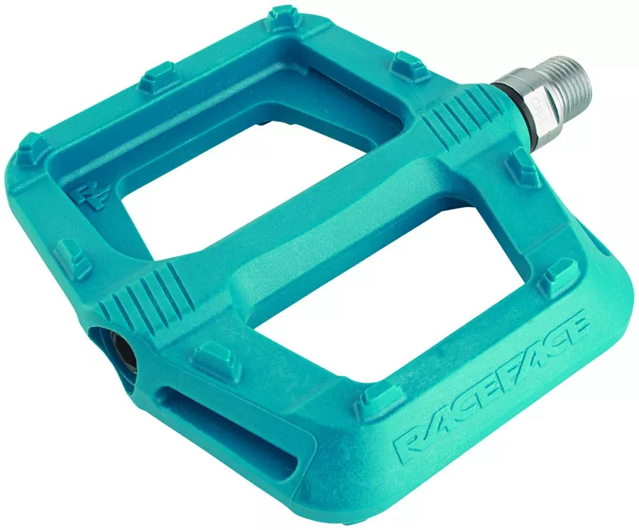 RaceFace Ride Pedals – Platform Composite 9/16″ Turquoise