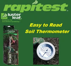 Rapitest / Luster Leaf Dial Soil Thermometer