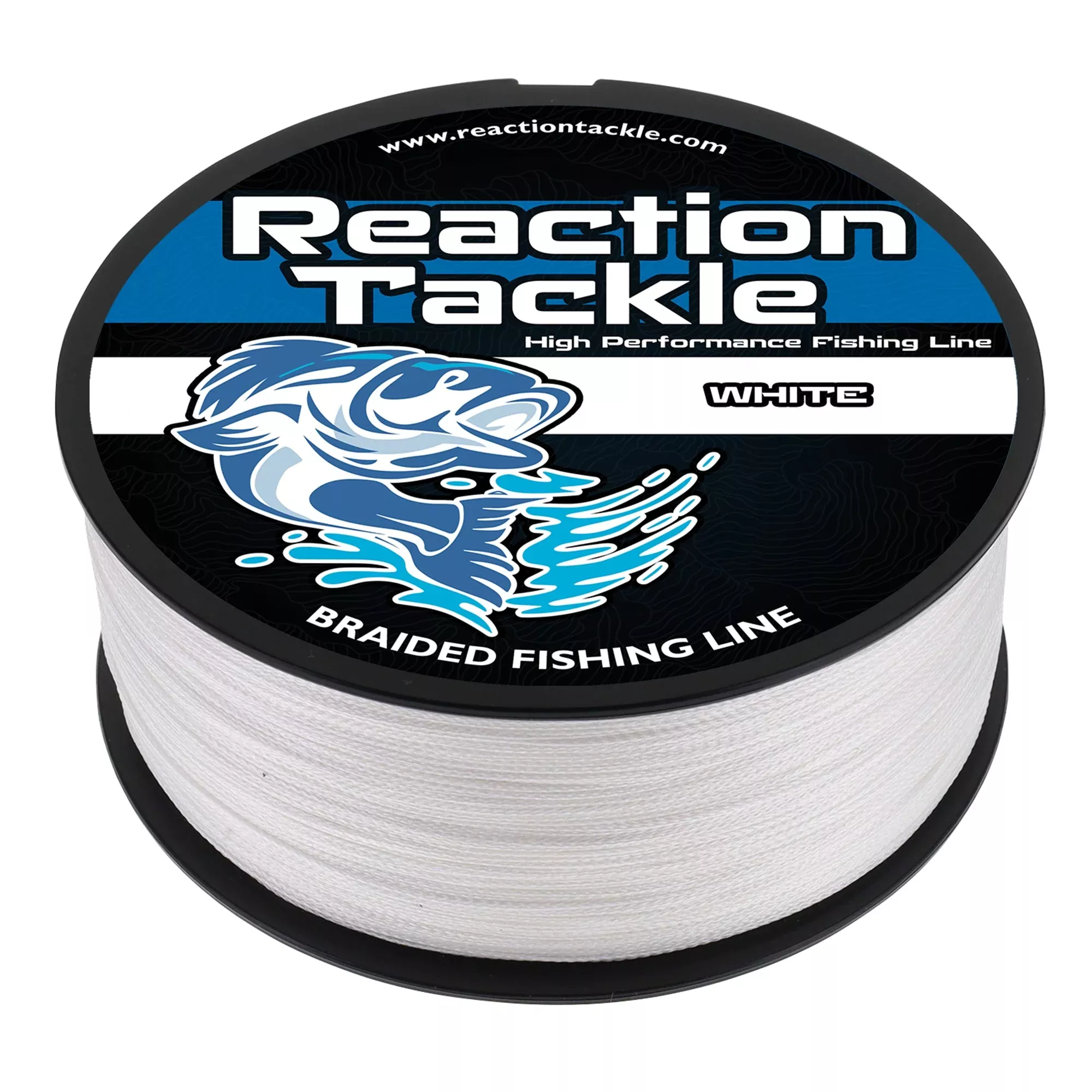 Reaction Tackle Braided Fishing Line – White