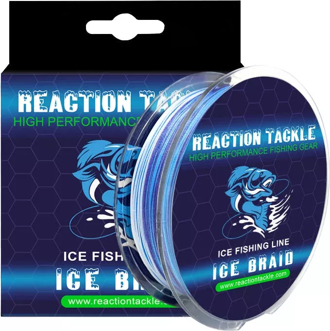 Reaction Tackle Ice Fishing Braided line – 8 Strand