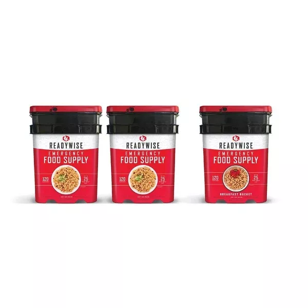 ReadyWise Emergency Food Supply – 360 Serving Package – 62 LBS