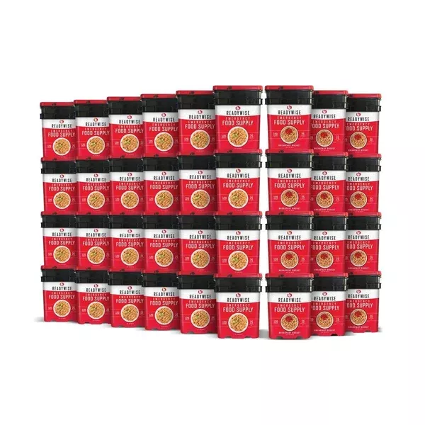 ReadyWise Emergency Food Supply – 4320 Serving Package – 744 LBS