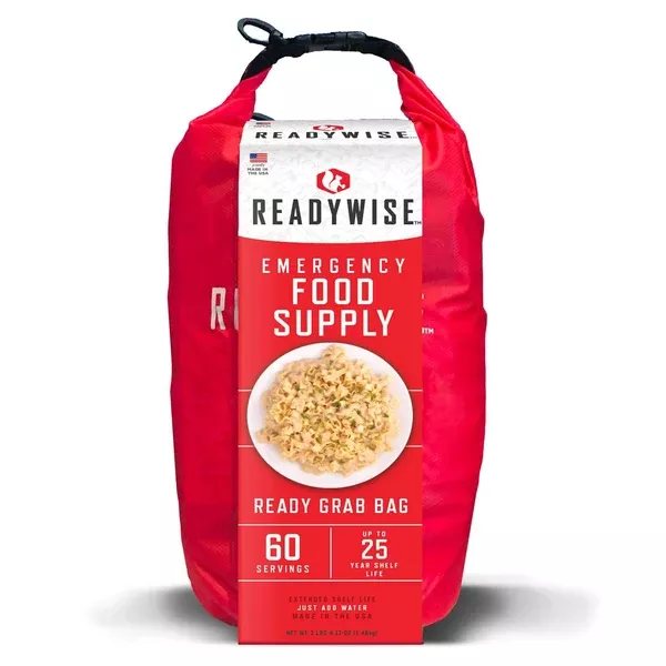 ReadyWise Emergency Food Supply – Emergency Food Supply Ready Grab Bag (60 Servings)