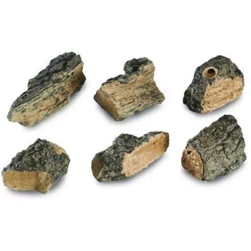 Real Fyre Decorative Wood Chips, Set Of 6