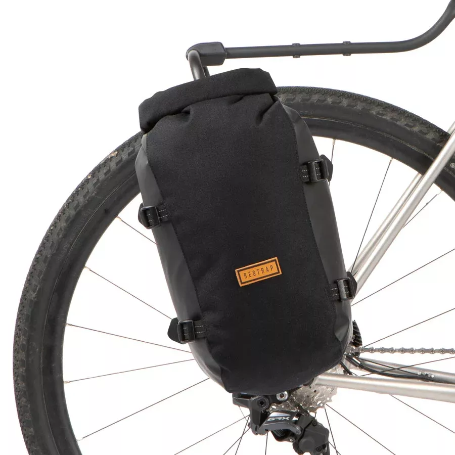 Restrap Switch Pannier – 10L Rolltop Each Black