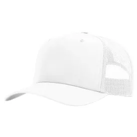 Richardson 112FPC Five-Panel Champ Trucker Cap - White
