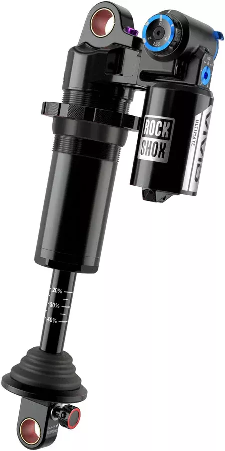 RockShox Vivid Coil Ultimate RC2T Rear Shock - 230 x 65mm Reb 55 / Comp 34 Adj. Hydraulic Bottom Out L/45 Standard D1
