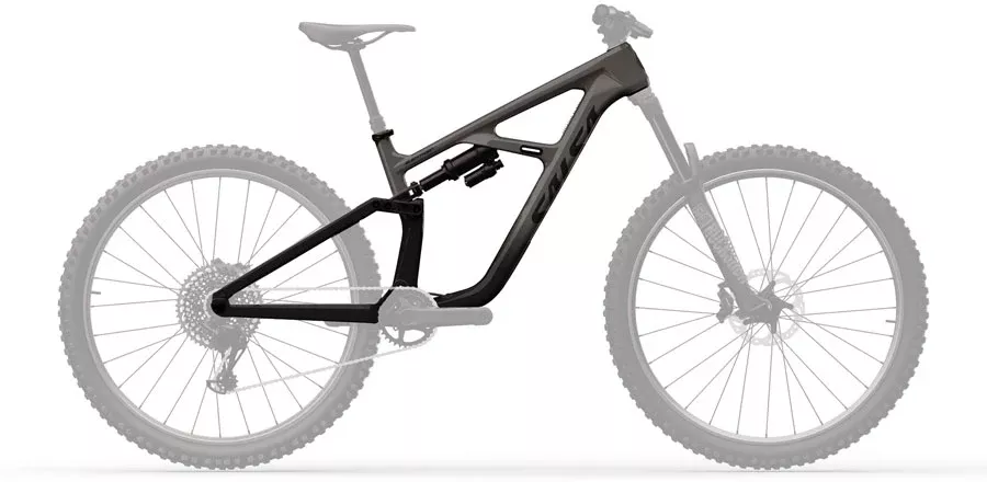 Salsa Blackthorn 145 C Frame – 29″ Carbon Black / Graphite Gray X-Large