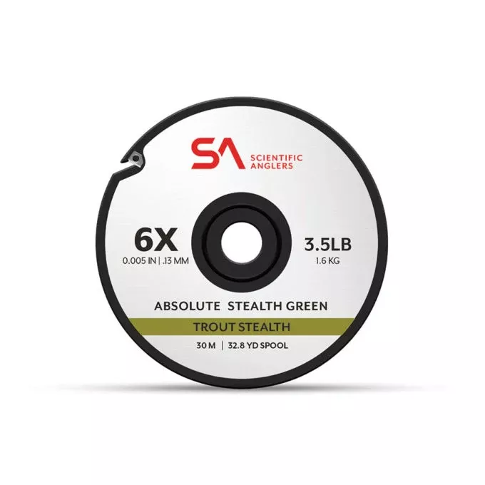 SCIENTIFIC ANGLERS ABSOLUTE TROUT STEALTH TIPPET 32YDS