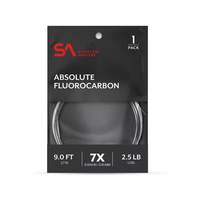 SCIENTIFIC ANGLERS FLUOROCARBON LEADER 1CT