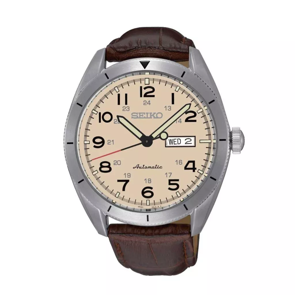 Seiko Core Beige Dial Automatic Men’s Watch SRP713