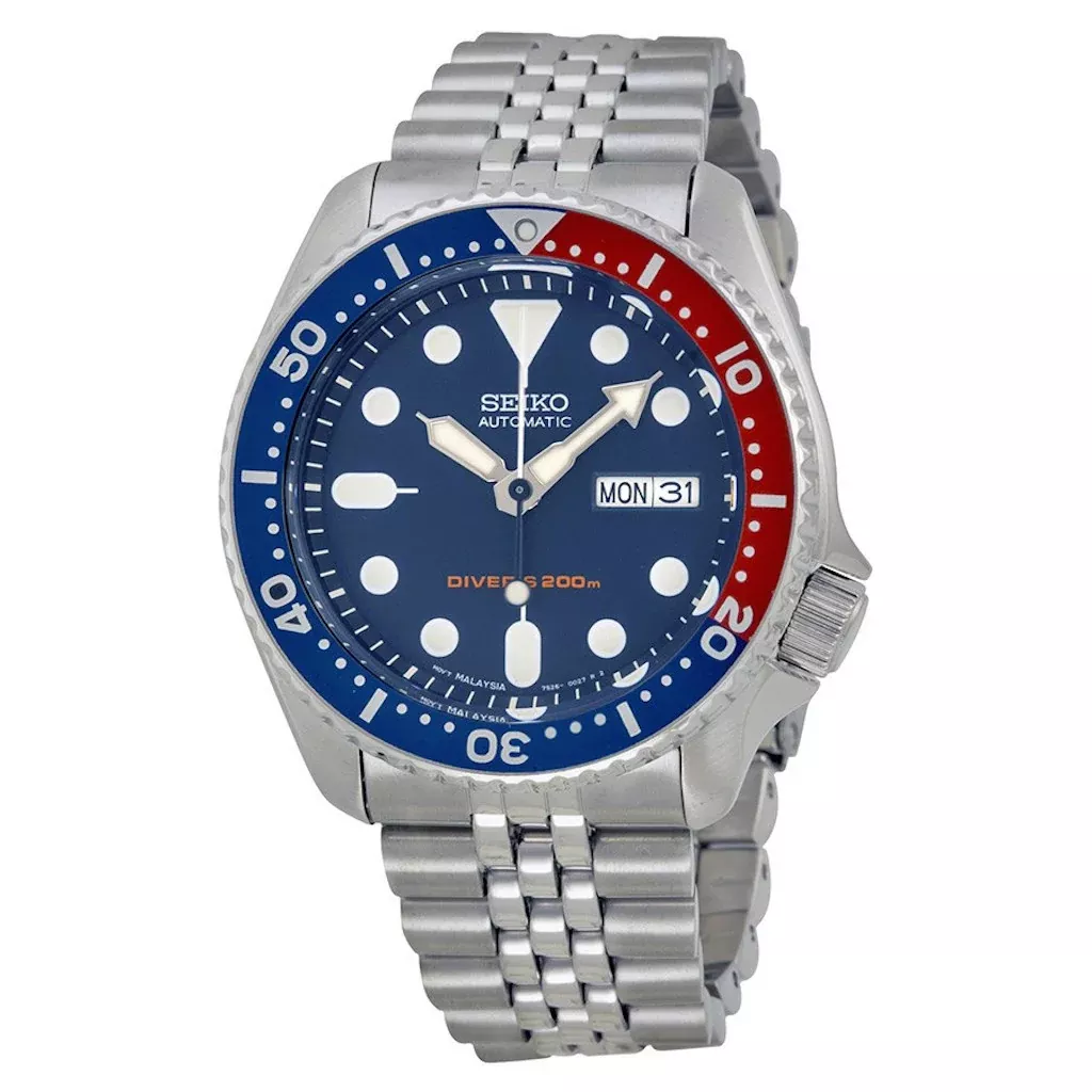 Seiko Core Men’s Stainless Steel Automatic Dive Watch SKX175